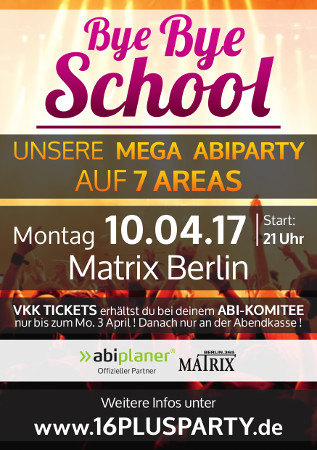 Matrix Club Berlin / Montag, 10. April 2017