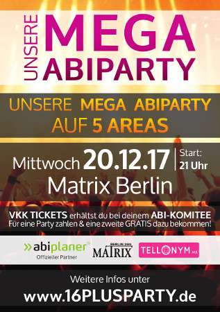 Matrix Club Berlin / Mittwoch, 20. Dezember 2017