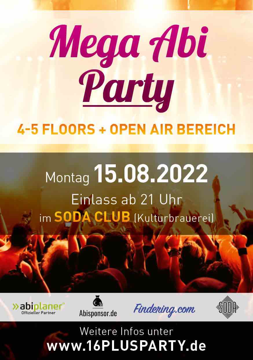 SODA CLUB  / Montag, 15. August 2022