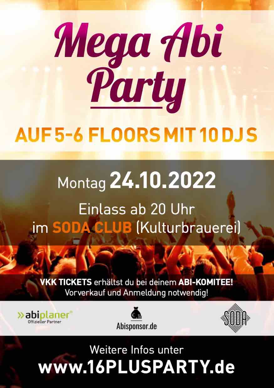 SODA CLUB  / Montag, 24. Oktober 2022