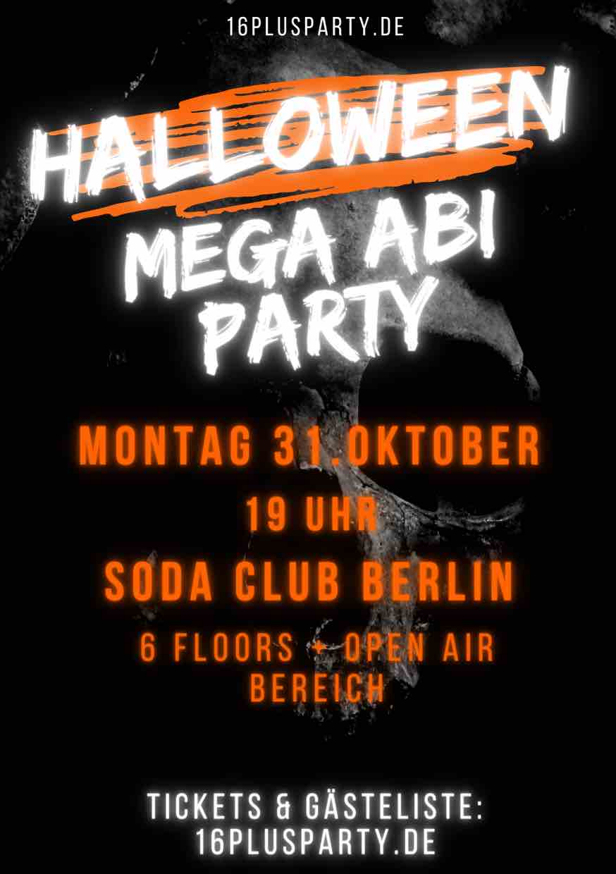 SODA CLUB / Montag, 31. Oktober 2022