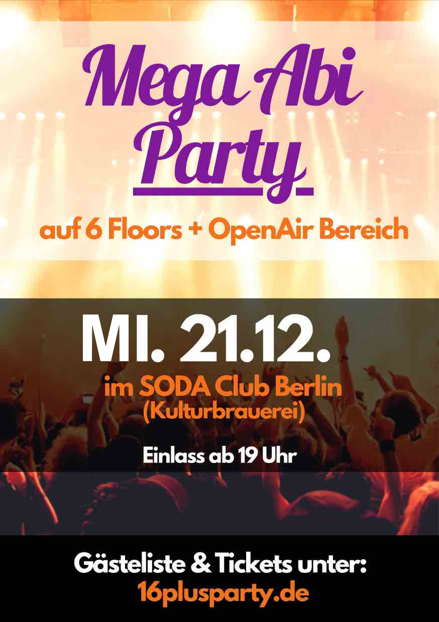 SODA CLUB BERLIN / Mittwoch, 21. Dezember 2022