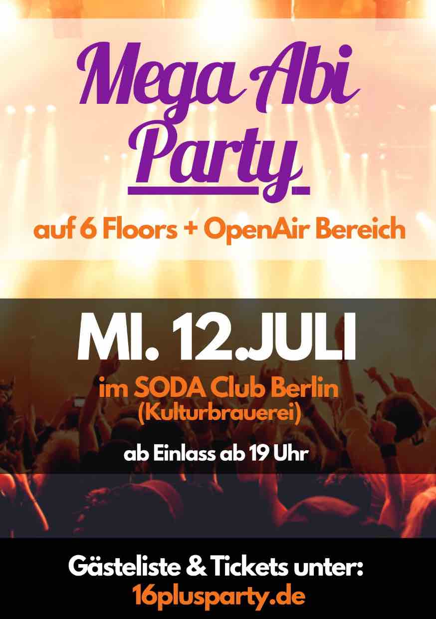 Soda Club / Mittwoch, 12. Juli 2023