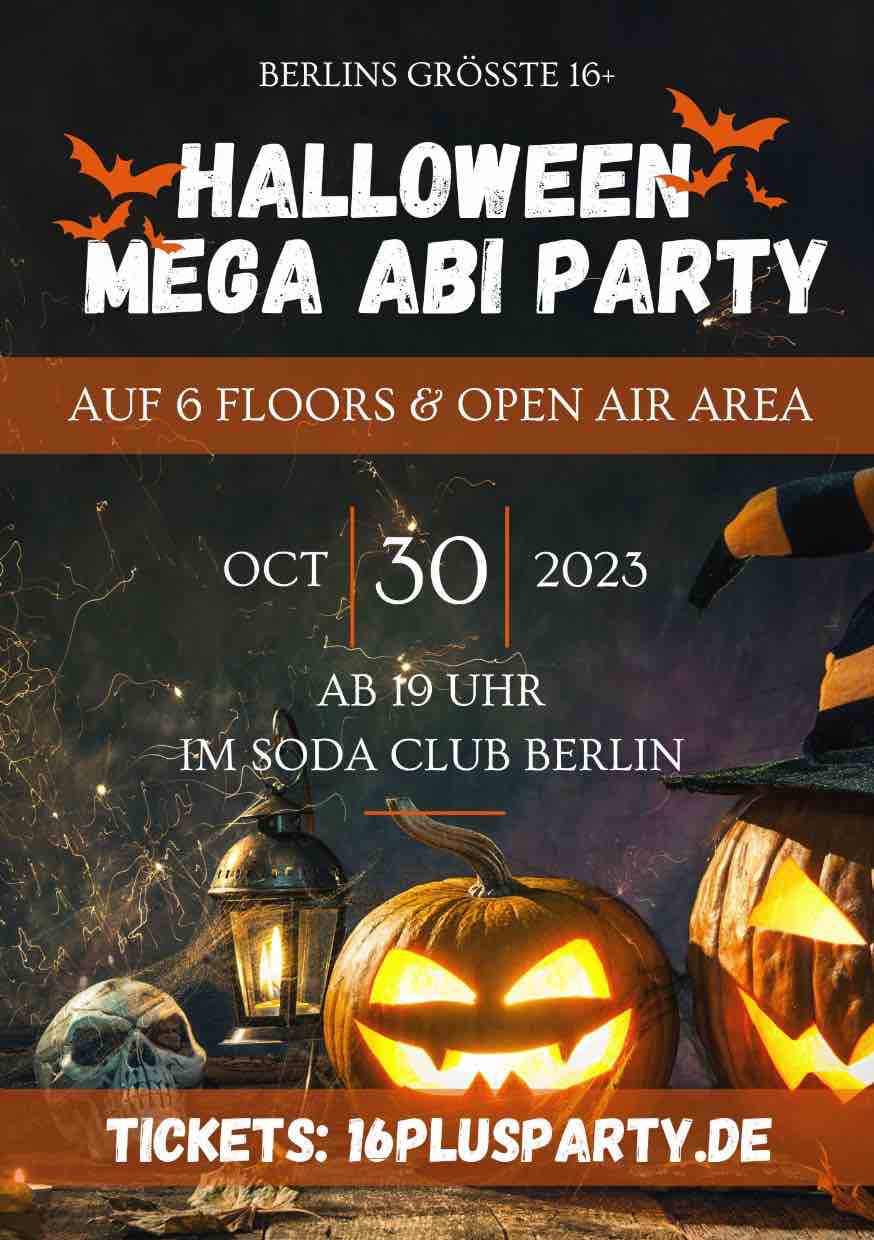 Soda Club / Montag, 30. Oktober 2023 / 19:00 Uhr