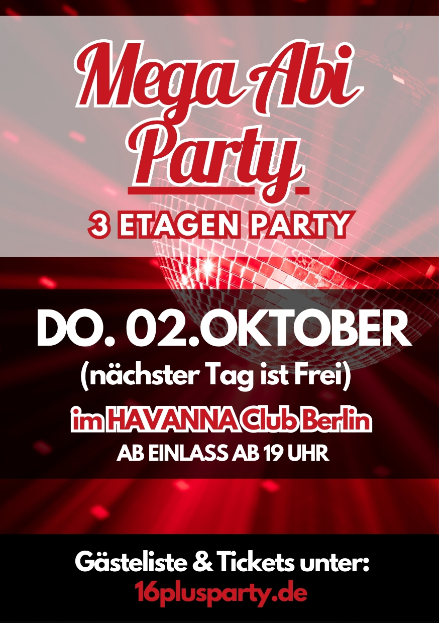 Havanna Club / Donnerstag, 2. Oktober 2025 / 19:00 Uhr